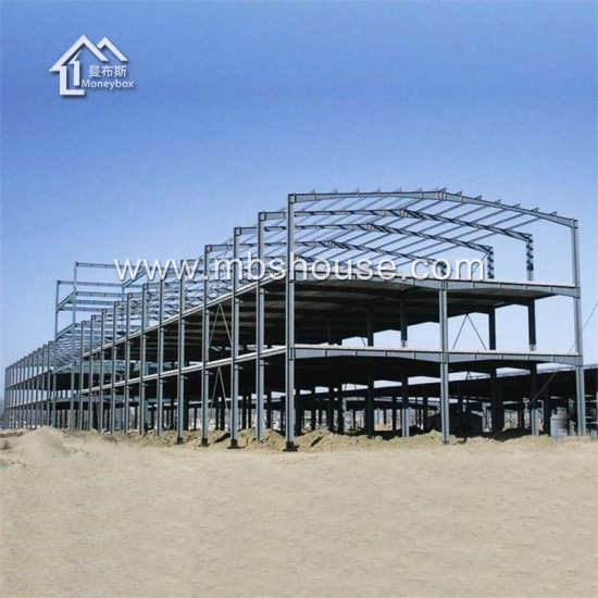 entrepôt de cadre de structure en acier préfabriqué de conception de construction bon marché