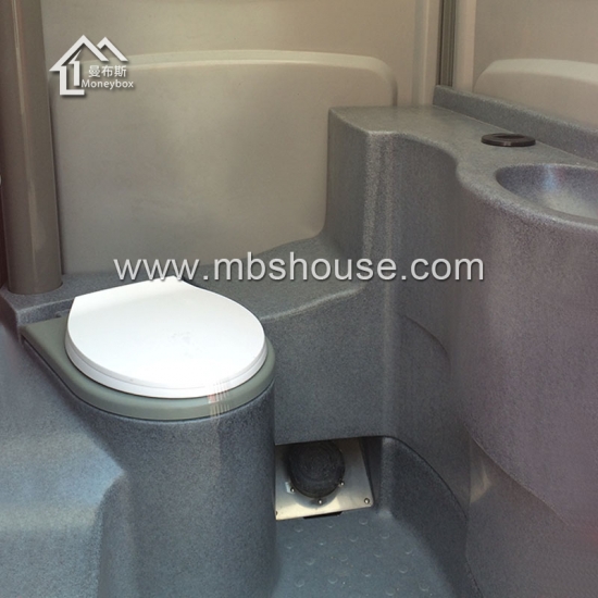 porcelaine rotomoulage plastique extérieure de toilette mobile portable