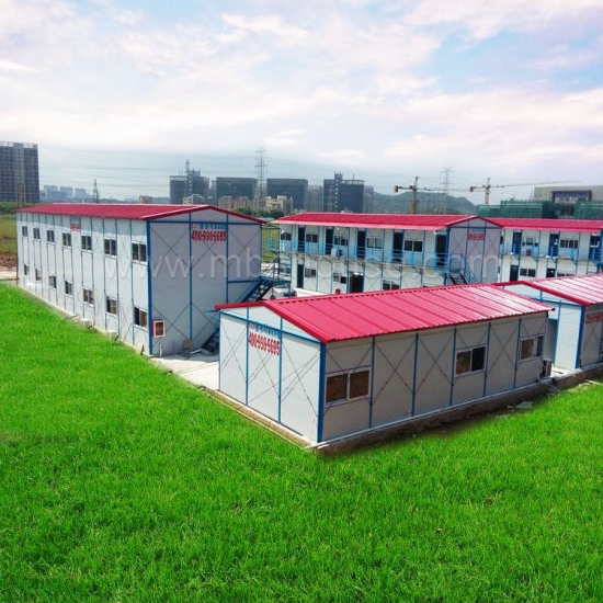 rapide et rapide installent l'école préfabriquée de bâtiment d'école de structure en acier à vendre