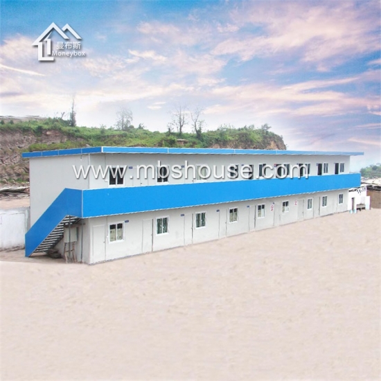 structure légère en acier cadre préfabriqué bâtiment temporaire maison mobile