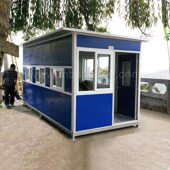 maison de garde préfabriquée extérieure portable modulaire à vendre