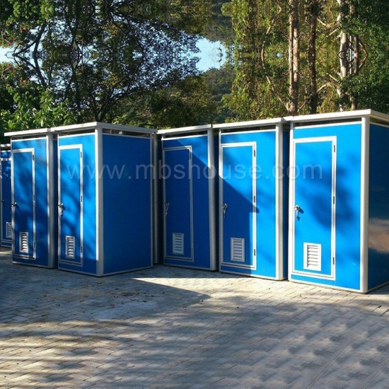 Chine usine préfabriquée mobile eps toilettes portatives