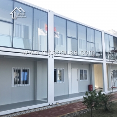 Office Prefabricated Flat Pck Container House