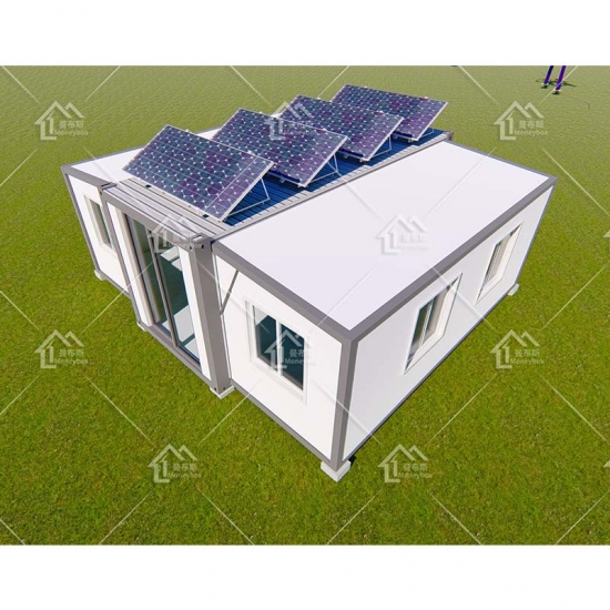 Maison extensible modulaire de récipient d'hôpital mobile de panneau solaire de 20ft